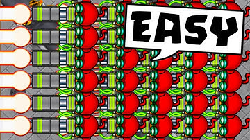 100+ Dartling Gunners In An Actual Game... (Bloons TD Battles)