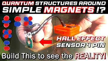 Hall Effect Sensor 4 Pin - Build the REAL 3D Magnetic Field of a Magnet - DIY
