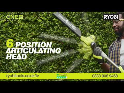 Ryobi EZ Reach 18V ONE+™ Cordless 3m Telescopic Pole Hedge Trimmer