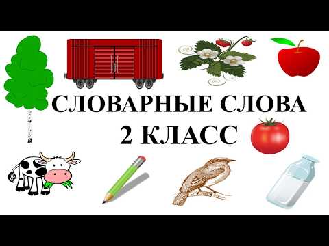 УЧИМ СЛОВАРНЫЕ СЛОВА