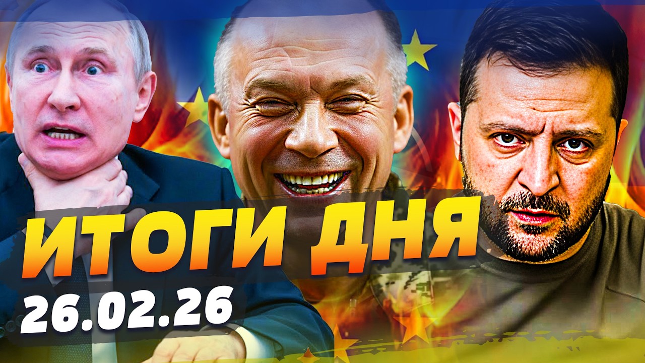 В ЭТУ СЕКУНДУ! ПЕРЕЛОМ! США ЖЕСТКО УДАРИЛИ! АД в КРЫМУ! ПУТИНУ ПЕРЕКРИЛИ КИСЛОРОД| ИТОГИ за 26.02.26