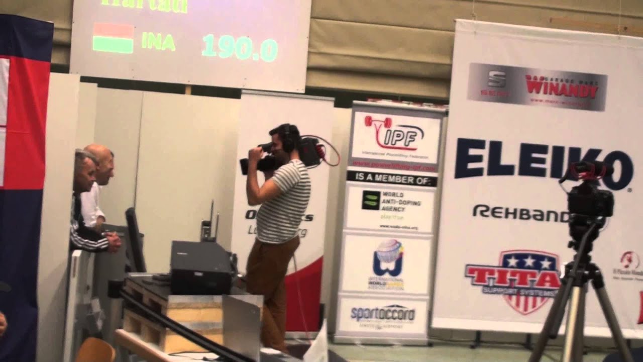 Чемпионат Мира оп пауэрлифтингу  2015 IPF. Женщины до 57. Становая тяга