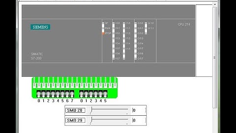 How to run S7 200 PLC program without real PLC/S7 200 PLC Simulator. (Testing Video)