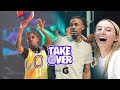 Ja morant  paige bueckers watch craziest 5v5 game ever jas sis can hoop 