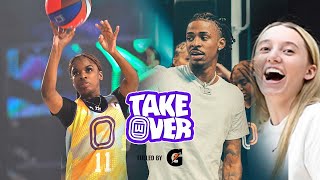 JA MORANT & PAIGE BUECKERS WATCH CRAZIEST 5v5 GAME EVER! JA’S SIS CAN HOOP