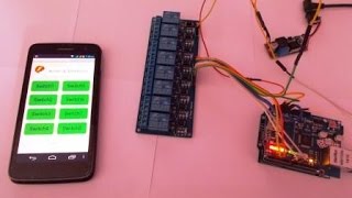 HOME AUTOMATION CONTROL DEVICES REMOTELY THROUGH INTERNET USING ARDUINO