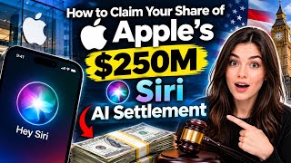 How to Claim Your Share of Apple's $250M Siri AI Settlement 