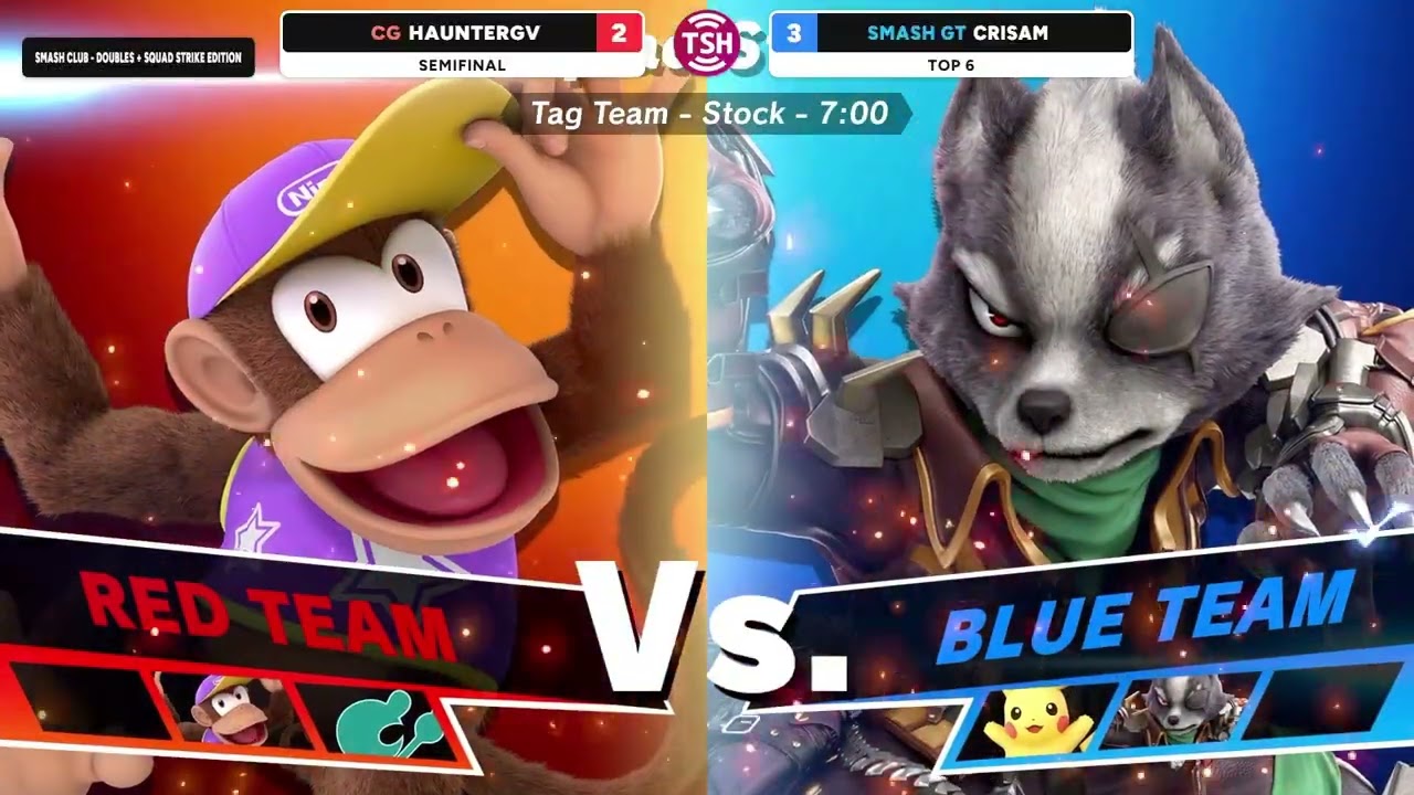 Smash Club D+SS Squad Strike - Shinymark vs Crisam - Winners Final | SSBU