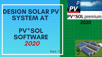 Solar Designing Software | Design Solar PV System in PV*SOL Software |Part 1| #Knowledge_Building