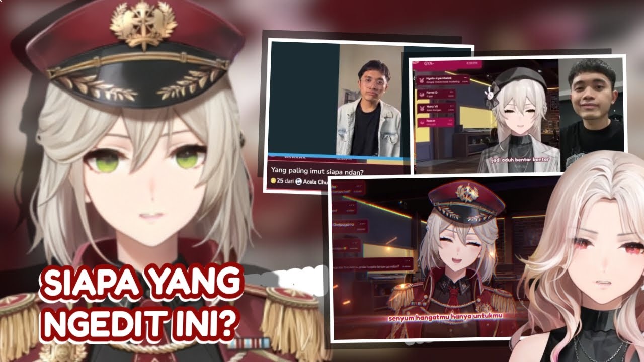 Reaksi komandan ketika melihat foto cowonya yg diedit & menyanyikan chapter one (Random Mediashare)