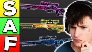 Ranking Every AWP SKIN in CS2! (big update)