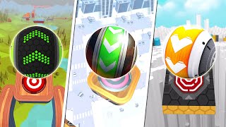 Going Balls VS Sky Rolling Ball VS GYRO BALLS/GyroSphere Trials 모든 레벨 게임플레이/연습 #4 screenshot 5