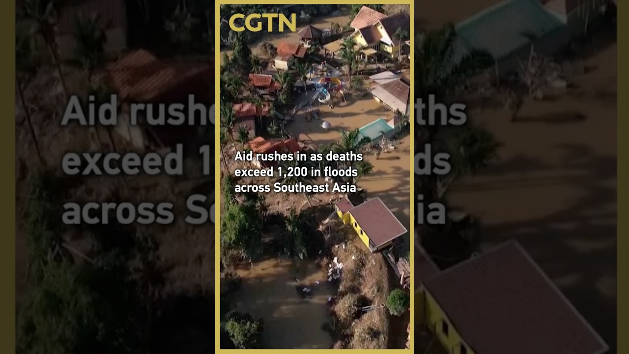 Aid rushes in as deaths exceed 1,200 in floods across Southeast Asia