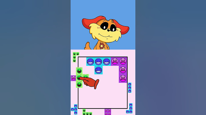 Tetris Game - Test IQ - CatNap - DogDay Smiling Critters Animation #2 #shorts