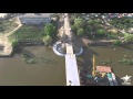 г.Астрахань Полет над мостом через реку Кривая Болда. Квадрокоптер DJI Phantom 3 Professional.