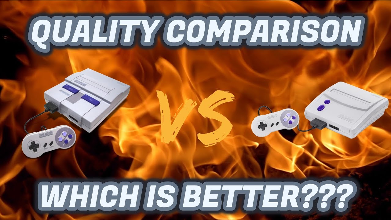 Quality Comparison Original SNES vs SNES Jr. Which Is Better