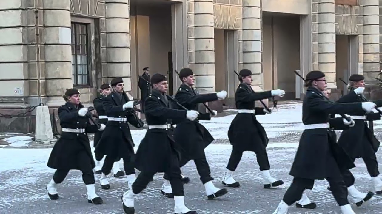 Högvaktsavlösning @ Stockholms slott 30 dec 2025 