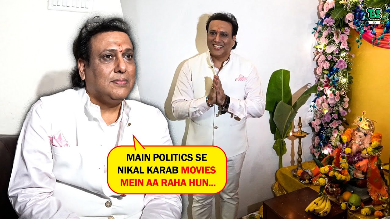 Govinda Talks About Reality of Bollywood, Politics And Also Says About Movies projects