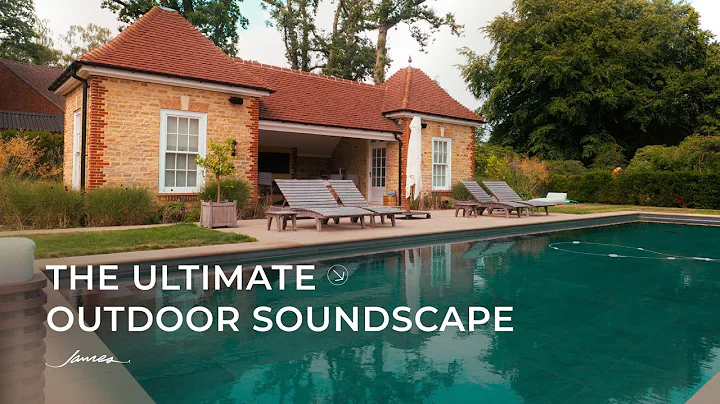Luxury Outdoor Audio Installation | James Loudspeaker by Switched On
