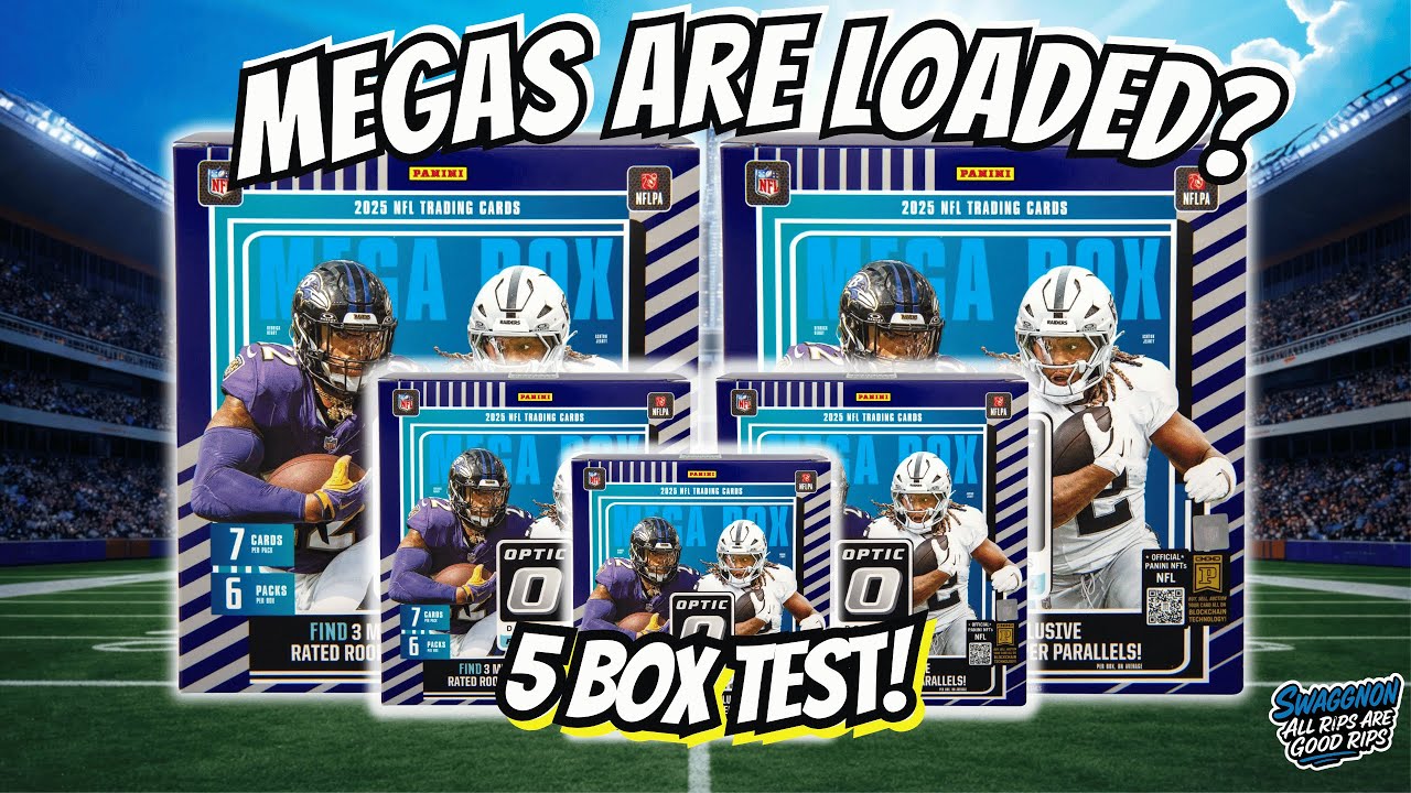 Перед покупкой мегабоксов Donruss Optic… Посмотрите это видео.