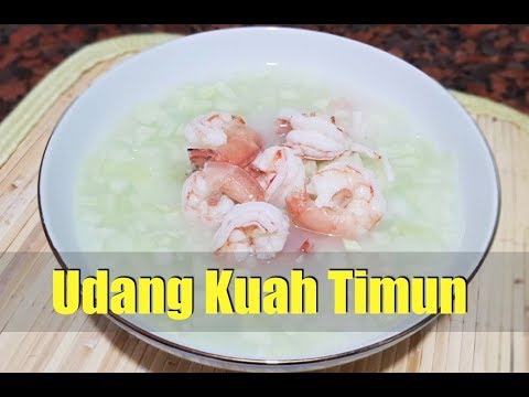 resep-simpel-udang-kuah-timun