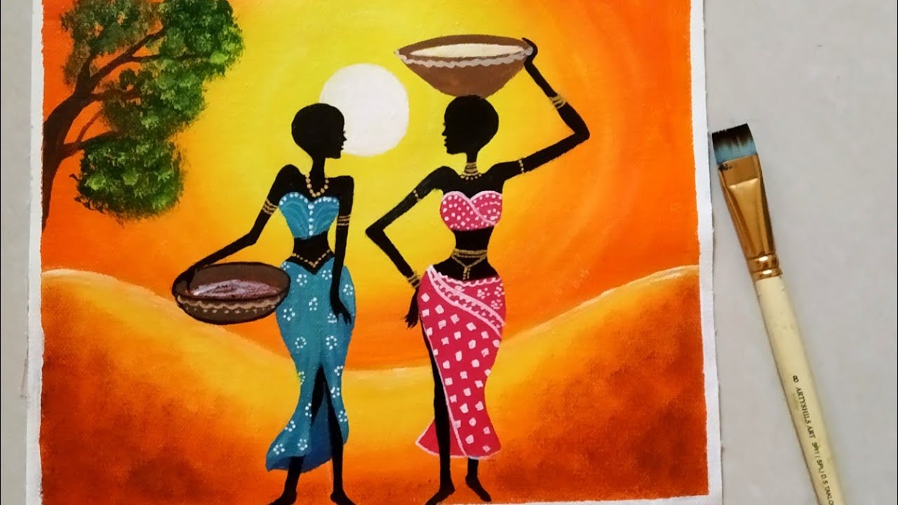 african tribal art paintings