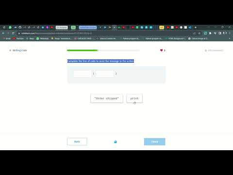 1 Writing Code | Introduction to Python | Sololearn