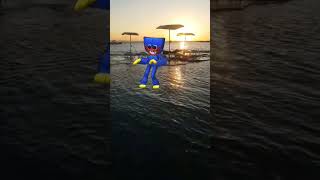 Huggy Wuggy At The Beach