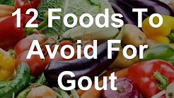 12 Foods To Avoid For Gout