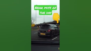 Near miss of the day @ roundabout #driving #tooslow #wrongtime #reels #shorts #roundabout