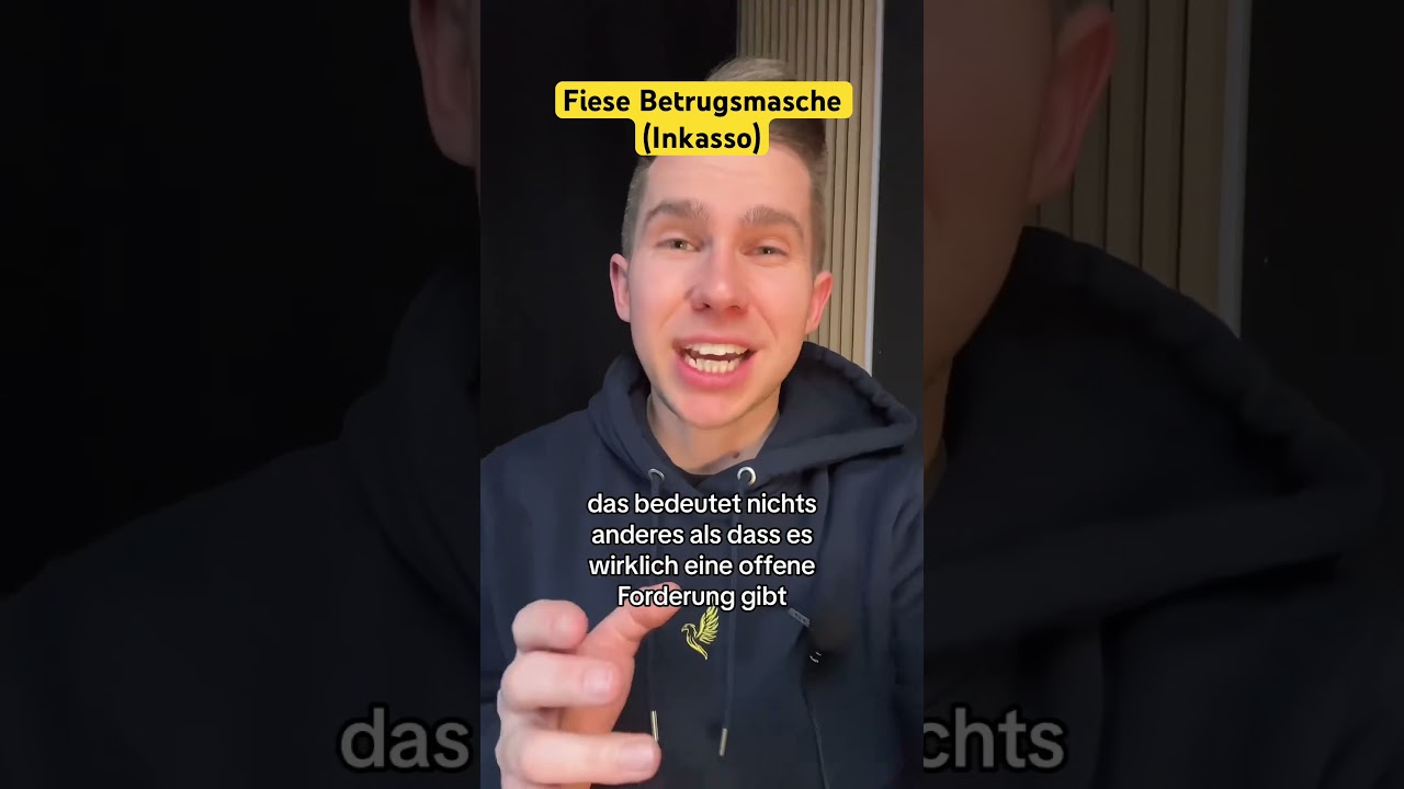 Falsches Inkasso Schreiben (Betrug) 