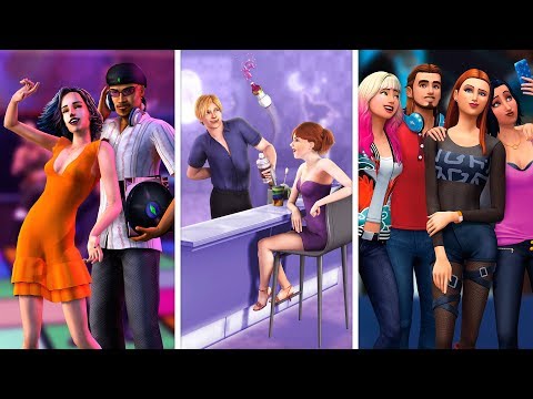 видео: Вечеринки в The Sims | Сравнение 3 частей