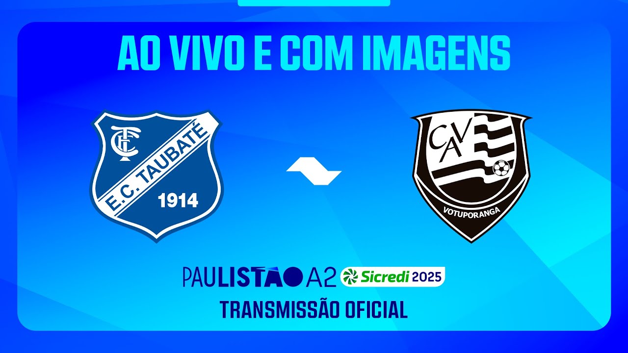 JOGO COMPLETO: TAUBATÉ X VOTUPORANGUENSE | RODADA 4 | PAULISTÃO A2 ...