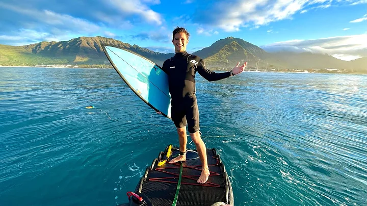 Tow Surfing PERFECT Waves In Hawaii!