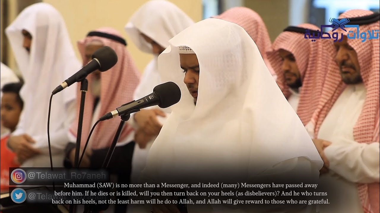 Quran Emotional Recitation || Saleh Al Ansari || Surah Al-Imran and Al-Hujurat 🤍