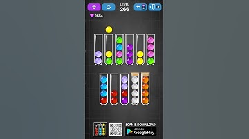Ball Sort Puzzle Solution Level 266