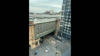 Glasgow, Scotland: Hielanman's Umbrella at Central Station. #glasgow #timelapse #reelapse #scotland