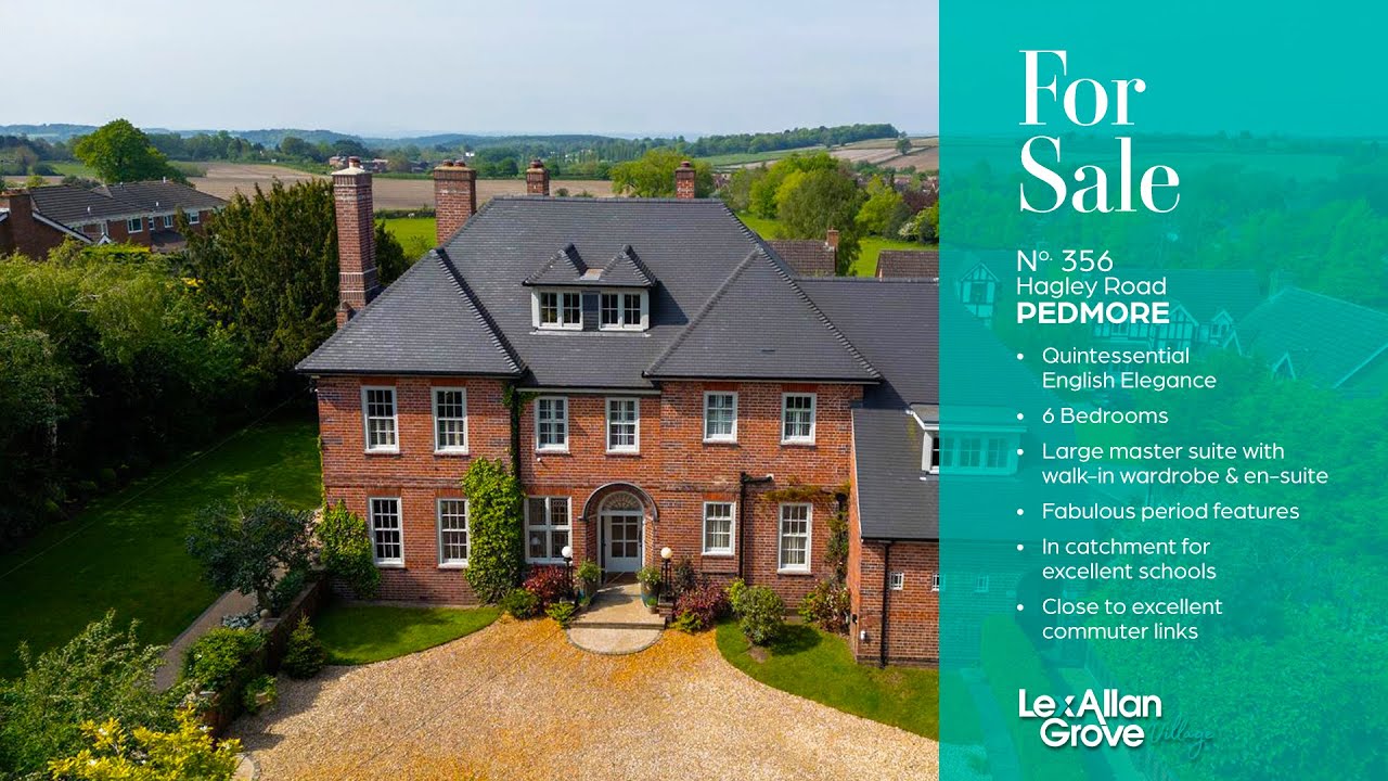 🏡 Quintessential English Elegance FOR SALE on Hagley Road in Pedmore 🏡