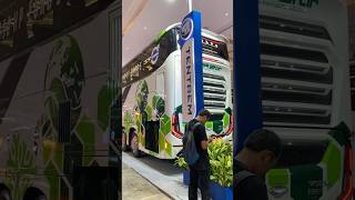 Tentrem Double Decker Mewah😍 #epastar #indonesianbus #busdrivingexperience