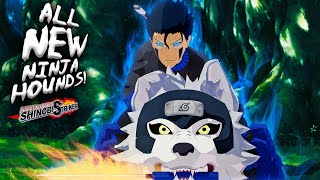 I Used ALL The NEW Ninja Hounds Coming To Naruto To Boruto Shinobi Striker!