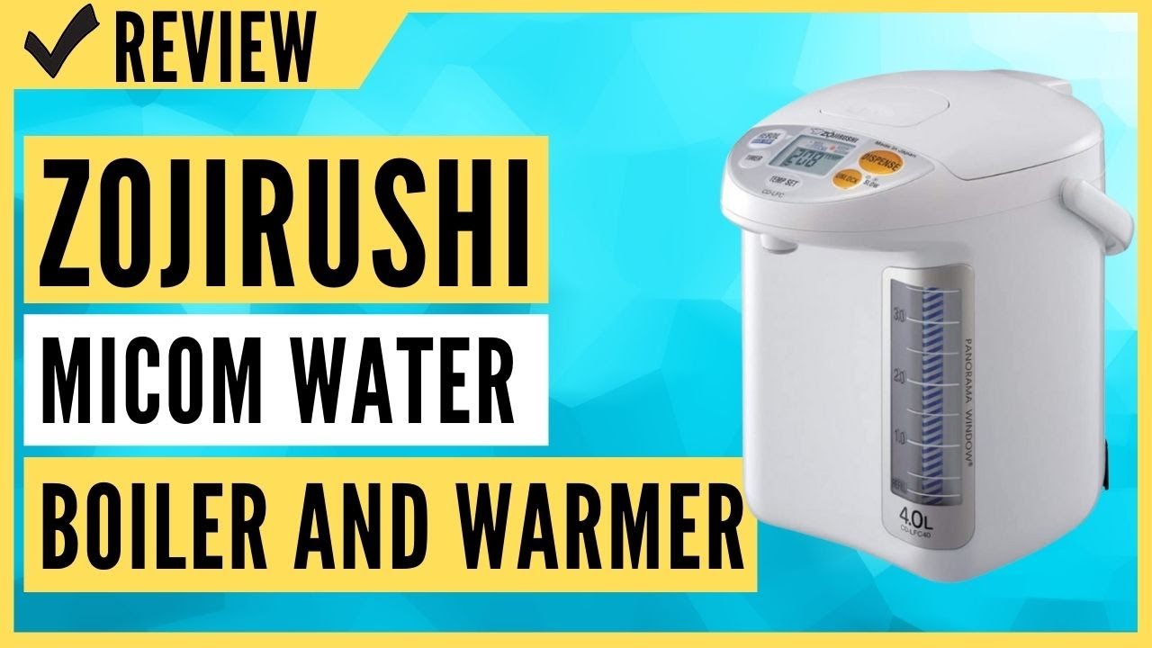 Zojirushi Panorama Window Micom Water Boiler & Warmer 4 L. White