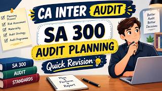 SA 300 | Audit Planning |CA Inter Audit | Chapter 2