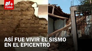 Habitante De San Marcos Narró Las Afectaciones A Su Vivienda Tras Sismo De 6.5 - Las Noticias