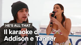 Addison Rae e Tanner Buchanan cantano TEENAGE DREAM in HE'S ALL THAT | Netflix Italia