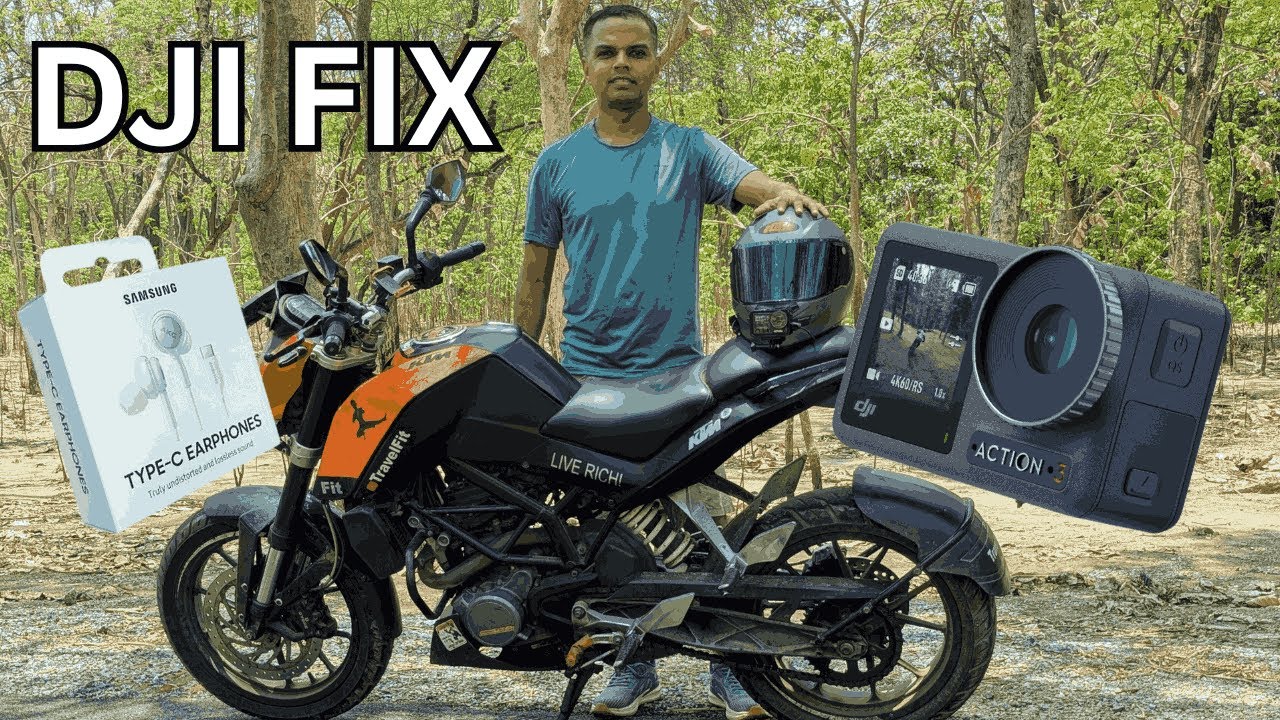 DJI Osmo Action 3 Mic Fix | Samsung AKG Setup + Audio Test