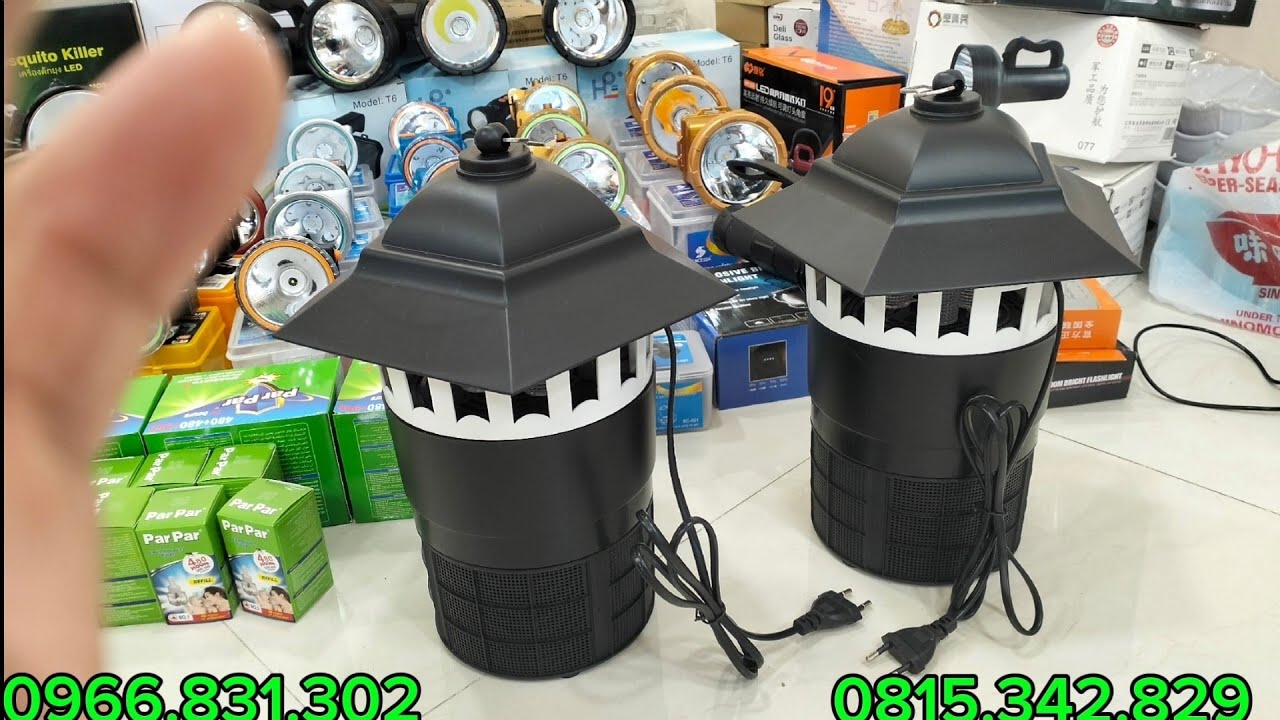 Nhiều mặt hàng hót, đèn pin cầm tay cục pin dời, đèn pin siêu sáng sai mặt to, máy bắt muỗi, 