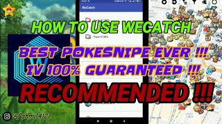 How To Use WeCatch & GET IV100 | BEST POKE SNIPE EVER | POKEMON GO FAKE GPS 2020 WORKED ALL ANDROID‼ screenshot 4