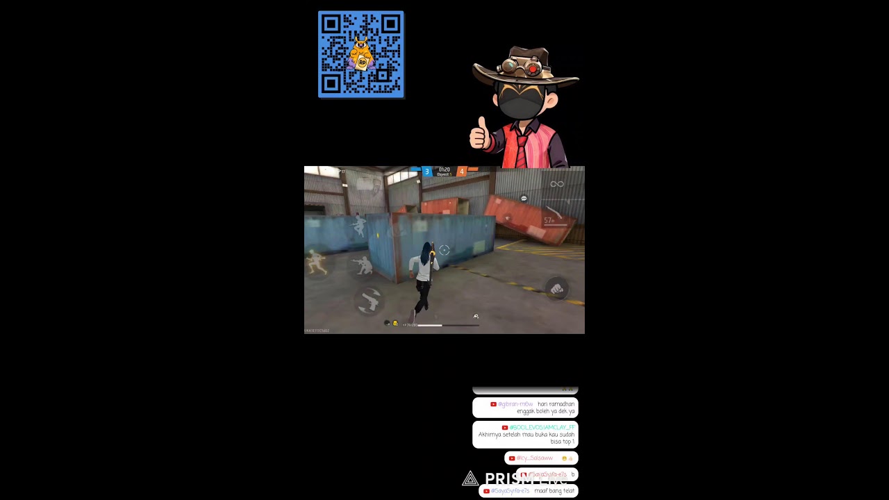 Izin digendong 😁😁 #freefire