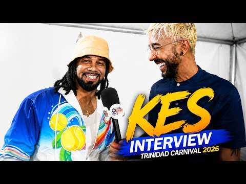Kes Interview with Trini Jungle Juice at Fete With The Saints 2026 (Trinidad Carnival 2026) [4K]