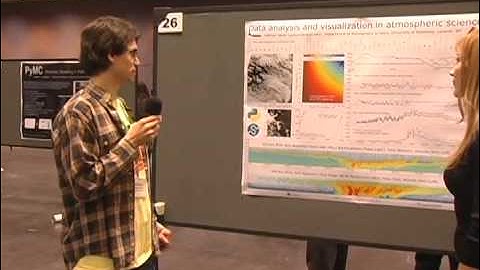 26. Data analysis and visualization in atmospheric sciences